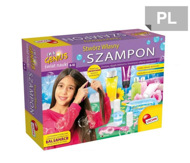 Lisciani Giochi Mały Geniusz Stwórz Własny Szampon - 472435 - zdjęcie